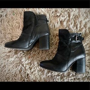 Miz Mooz Leather Ankle Boots